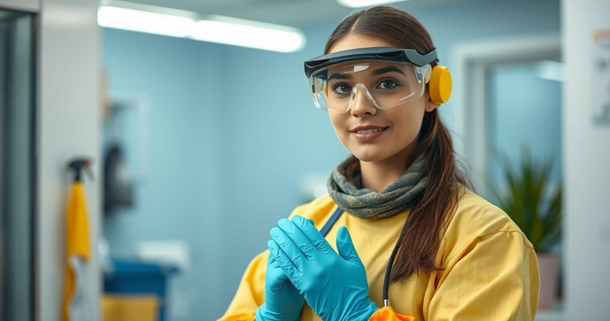 Epi para auxiliar de limpeza: como escolher o equipamento ideal para segurança e eficiência