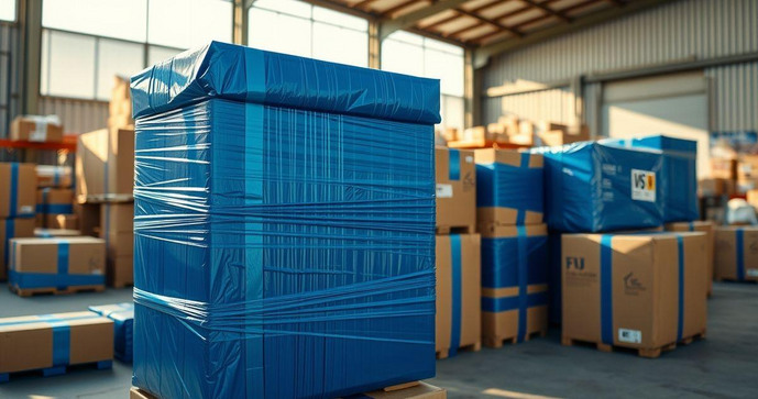 Filme Stretch Azul: Vantagens e Aplica&ccedil;&otilde;es no Dia a Dia