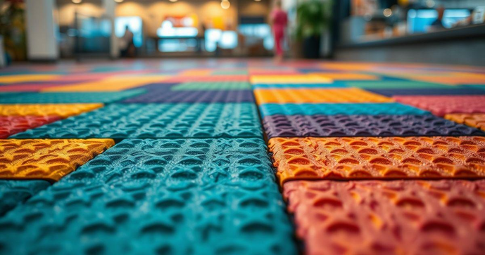 Aposte no Piso Pastilhado de Borracha e Descubra os Melhores Pre&ccedil;os