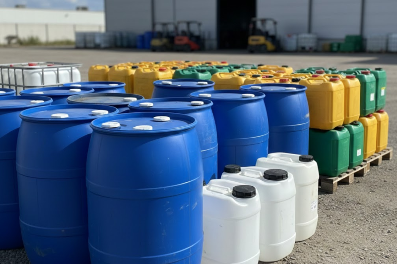 Benefícios das Bombonas Plásticas para Armazenagem Eficiente